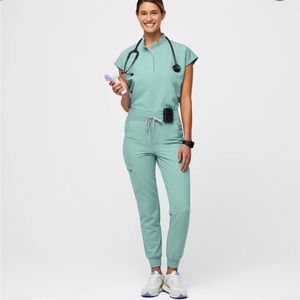 Figs Seaglass Scrub Set